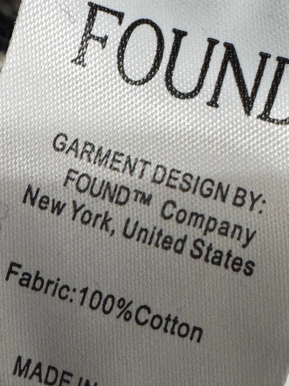 Found Cotton Sweater Tie Front Medium Coastalcore